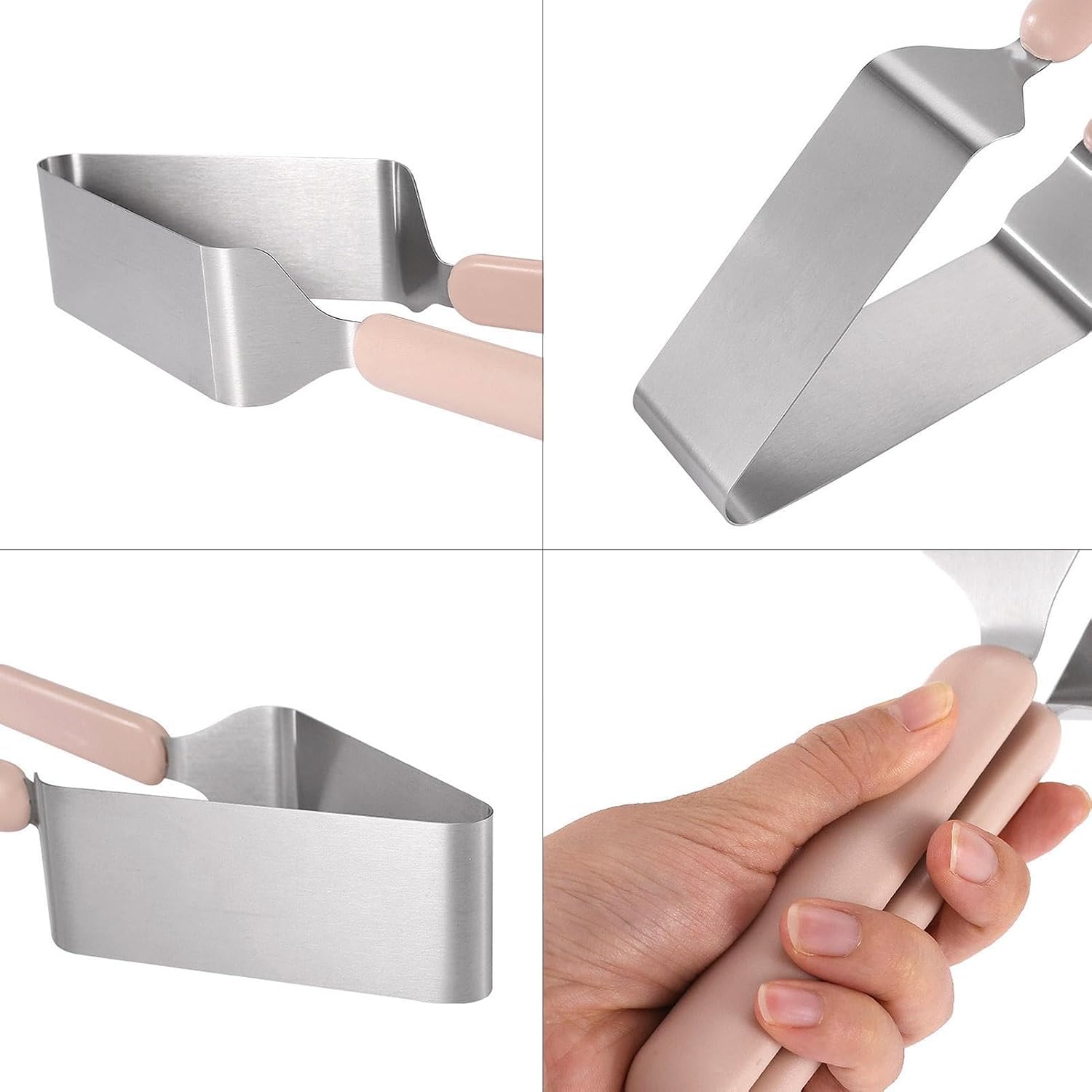 Cake Cutter Stainless Steel Cake Separator Easy Grip Cake Transfer Tool for Perfect Cake Slicing