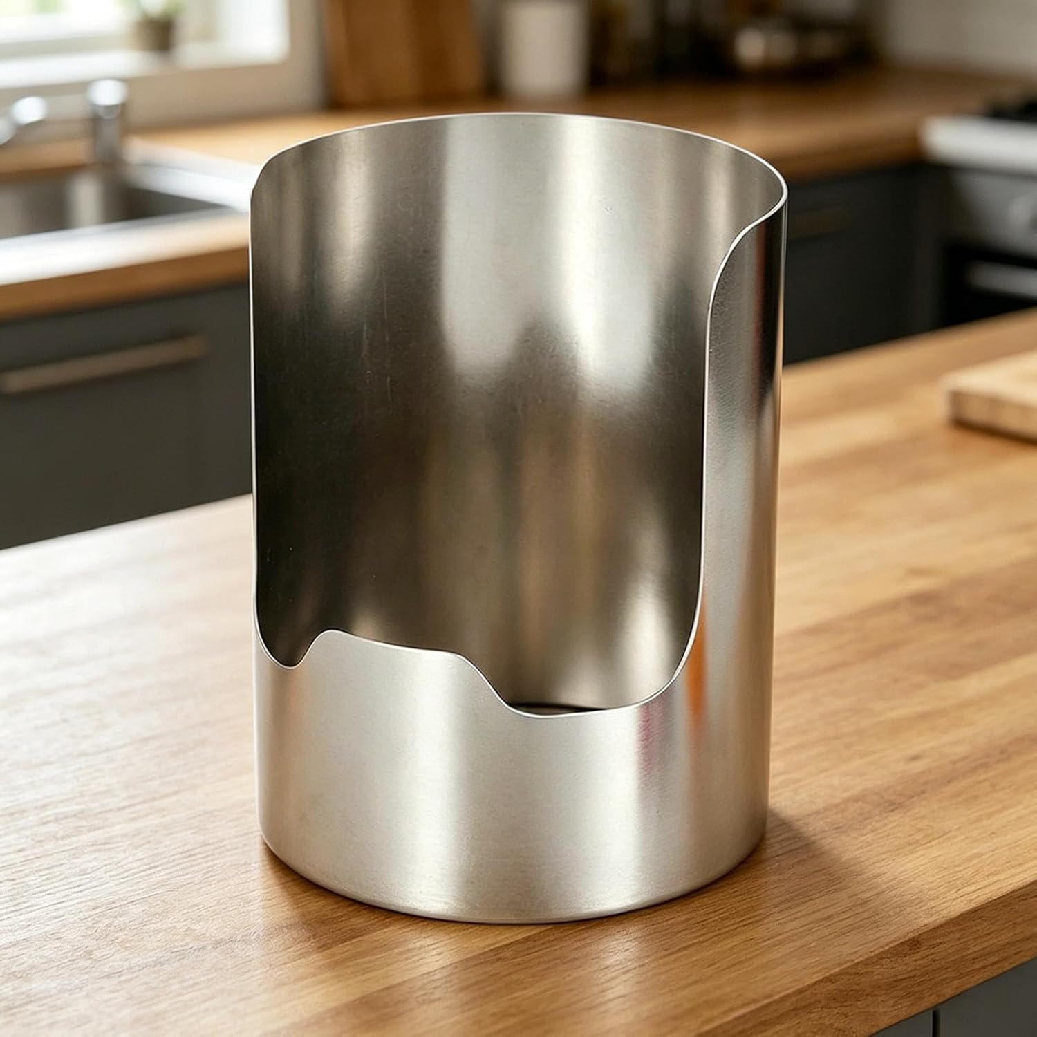 Multifunctional Kitchen Stainless Steel Organizer Stand, Spoon Rest Holder
