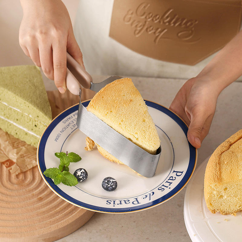 Cake Cutter Stainless Steel Cake Separator Easy Grip Cake Transfer Tool for Perfect Cake Slicing