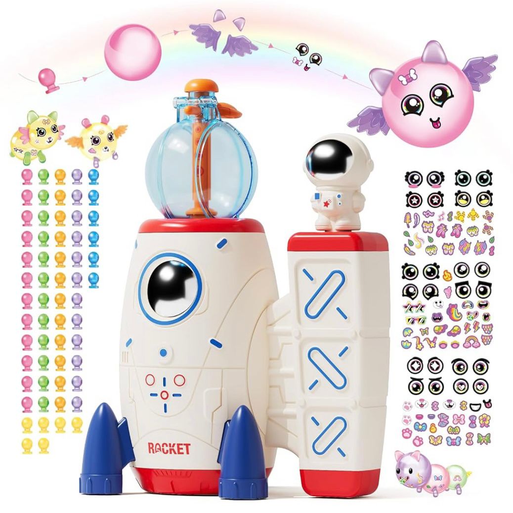 Nicknack e Rocket DIY Balloon Animals Kit with Pump Craft Kits for Kids