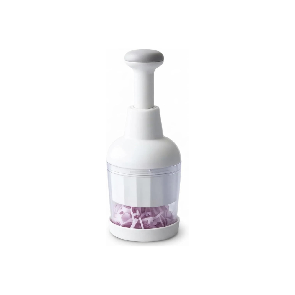 Manual Food Chopper, Handheld Kitchen Tool for Salad Fruits Nuts, Dishwasher Safe